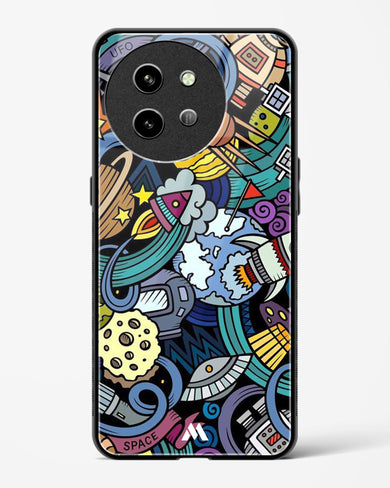 Spacing Out Glass Case Phone Cover (Vivo)