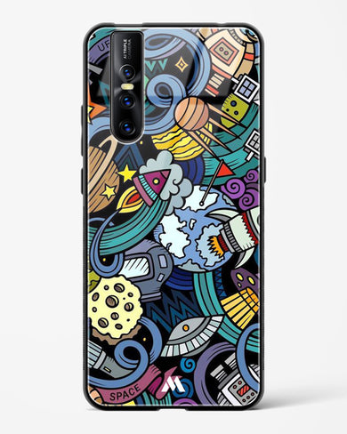 Spacing Out Glass Case Phone Cover (Vivo)
