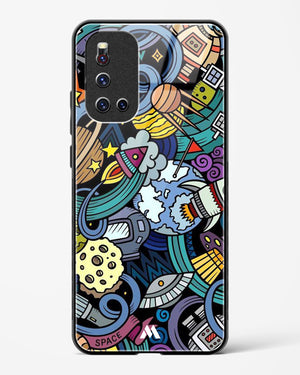 Spacing Out Glass Case Phone Cover (Vivo)