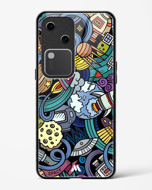 Spacing Out Glass Case Phone Cover (Vivo)