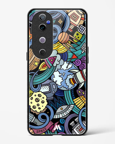 Spacing Out Glass Case Phone Cover (Vivo)