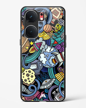 Spacing Out Glass Case Phone Cover (Vivo)