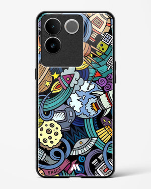 Spacing Out Glass Case Phone Cover (Vivo)