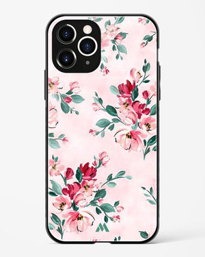 Painted Bouquets Glass Case Phone Cover (Apple)