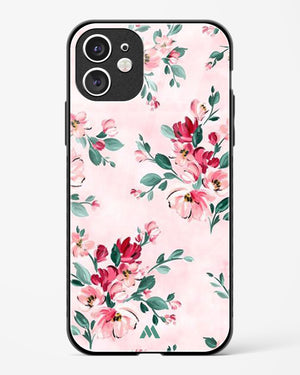 Painted Bouquets Glass Case Phone Cover (Apple)