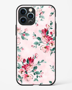 Painted Bouquets Glass Case Phone Cover (Apple)