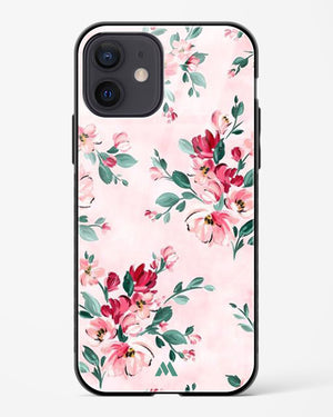 Painted Bouquets Glass Case Phone Cover (Apple)
