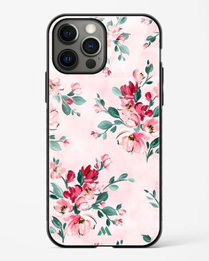 Painted Bouquets Glass Case Phone Cover (Apple)