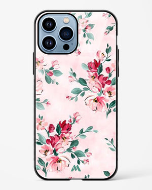 Painted Bouquets Glass Case Phone Cover (Apple)