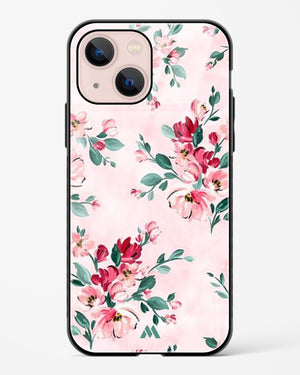 Painted Bouquets Glass Case Phone Cover (Apple)