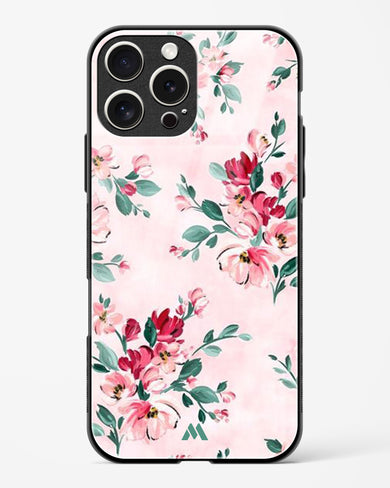 Painted Bouquets Glass Case Phone Cover (Apple)