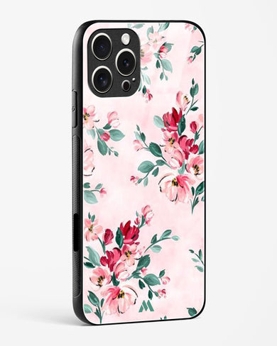 Painted Bouquets Glass Case Phone Cover (Apple)