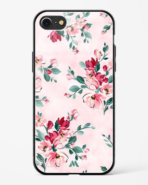 Painted Bouquets Glass Case Phone Cover (Apple)