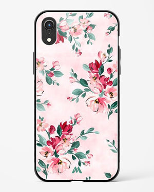 Painted Bouquets Glass Case Phone Cover (Apple)