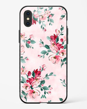Painted Bouquets Glass Case Phone Cover (Apple)