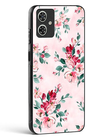 Painted Bouquets Glass Case Phone Cover (Motorola)