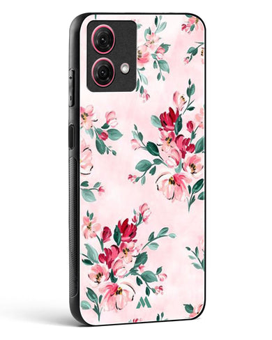 Painted Bouquets Glass Case Phone Cover (Motorola)