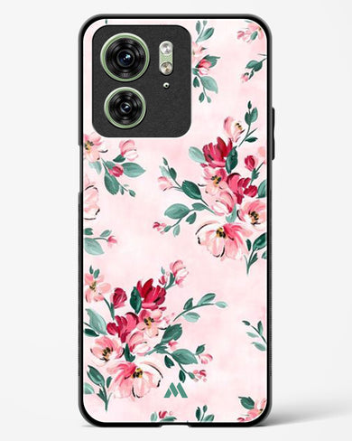 Painted Bouquets Glass Case Phone Cover (Motorola)