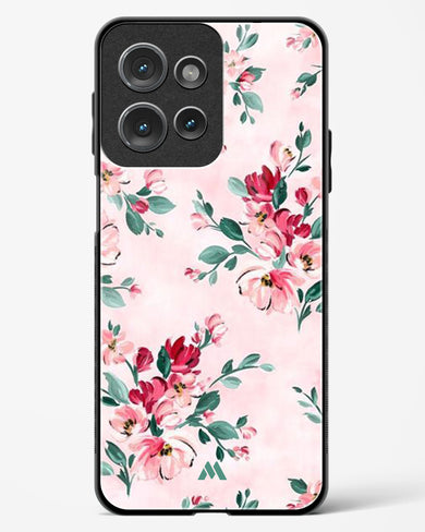 Painted Bouquets Glass Case Phone Cover (Motorola)