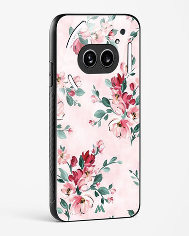 Painted Bouquets Glass Case Phone Cover (Nothing)