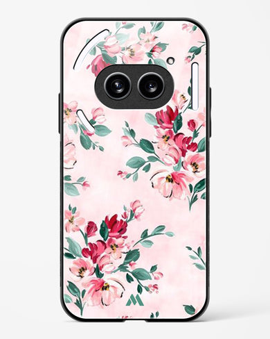 Painted Bouquets Glass Case Phone Cover (Nothing)