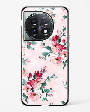 Painted Bouquets Glass Case Phone Cover (OnePlus)