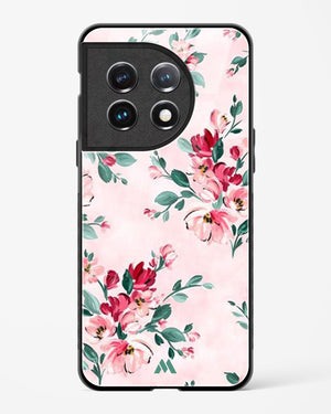 Painted Bouquets Glass Case Phone Cover (OnePlus)