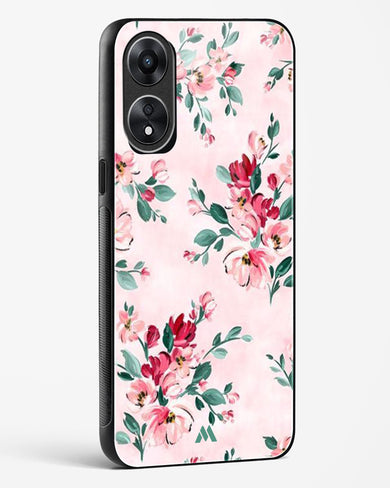 Painted Bouquets Glass Case Phone Cover (Oppo)