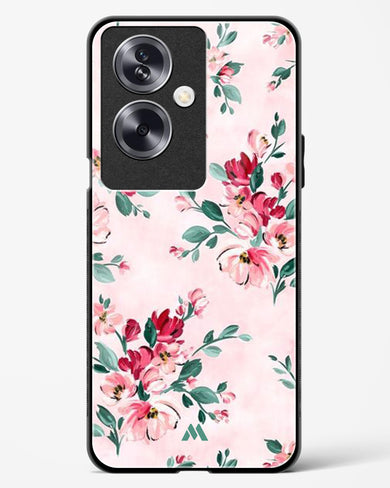 Painted Bouquets Glass Case Phone Cover (Oppo)