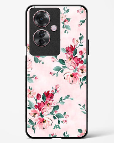 Painted Bouquets Glass Case Phone Cover (Oppo)