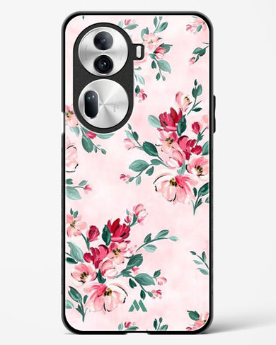 Painted Bouquets Glass Case Phone Cover (Oppo)