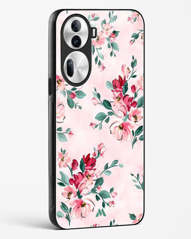 Painted Bouquets Glass Case Phone Cover (Oppo)