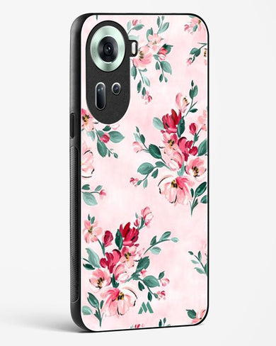 Painted Bouquets Glass Case Phone Cover (Oppo)