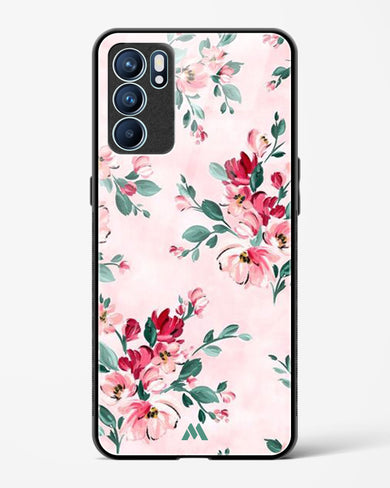 Painted Bouquets Glass Case Phone Cover (Oppo)