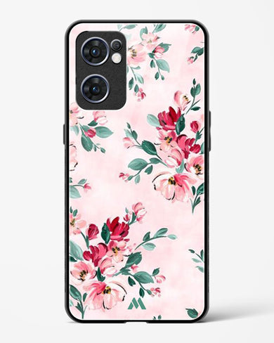 Painted Bouquets Glass Case Phone Cover (Oppo)