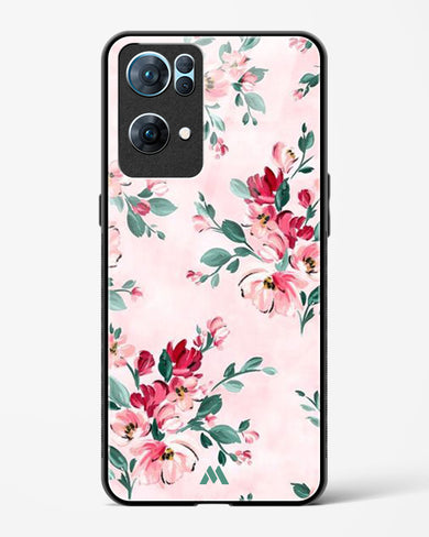 Painted Bouquets Glass Case Phone Cover (Oppo)