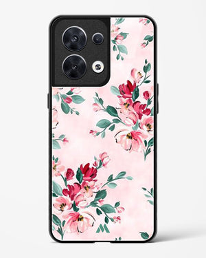 Painted Bouquets Glass Case Phone Cover (Oppo)