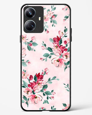 Painted Bouquets Glass Case Phone Cover (Realme)