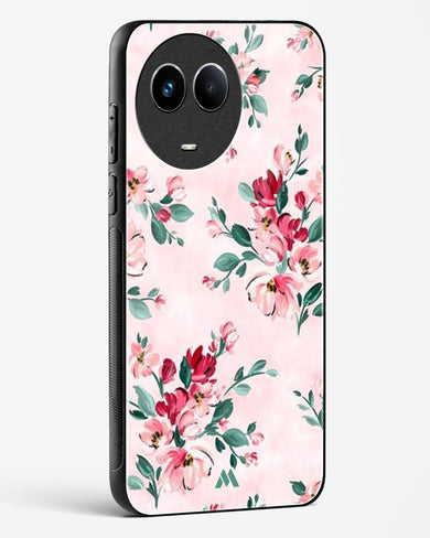 Painted Bouquets Glass Case Phone Cover-(Realme)