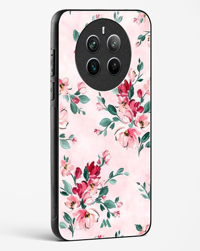 Painted Bouquets Glass Case Phone Cover (Realme)