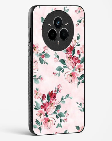 Painted Bouquets Glass Case Phone Cover (Realme)