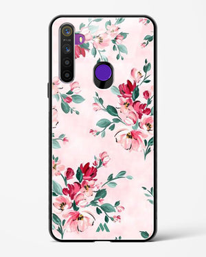 Painted Bouquets Glass Case Phone Cover-(Realme)