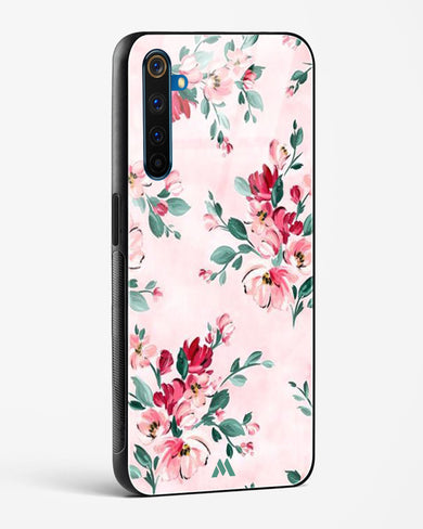 Painted Bouquets Glass Case Phone Cover-(Realme)