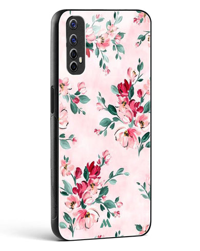 Painted Bouquets Glass Case Phone Cover-(Realme)