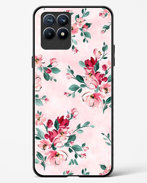 Painted Bouquets Glass Case Phone Cover-(Realme)