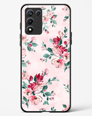 Painted Bouquets Glass Case Phone Cover-(Realme)