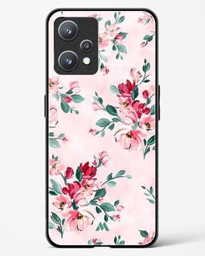 Painted Bouquets Glass Case Phone Cover-(Realme)