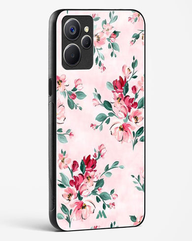 Painted Bouquets Glass Case Phone Cover-(Realme)