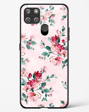 Painted Bouquets Glass Case Phone Cover-(Realme)