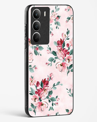 Painted Bouquets Glass Case Phone Cover (Realme)